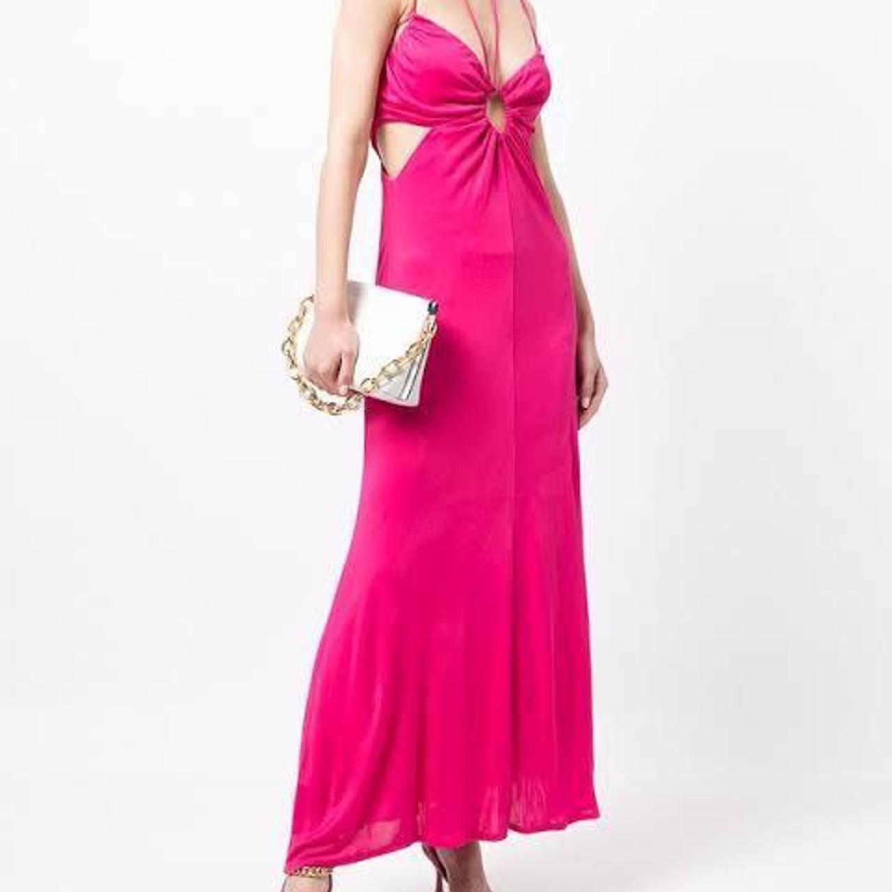 Manning Cartell Atomic Slip Dress Midi Pink Size AU... - Depop