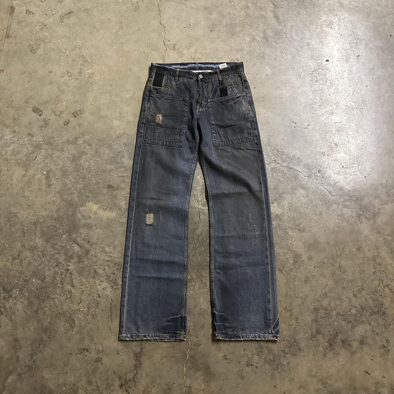 Rick Owens Slab Mudwash Denim | Depop