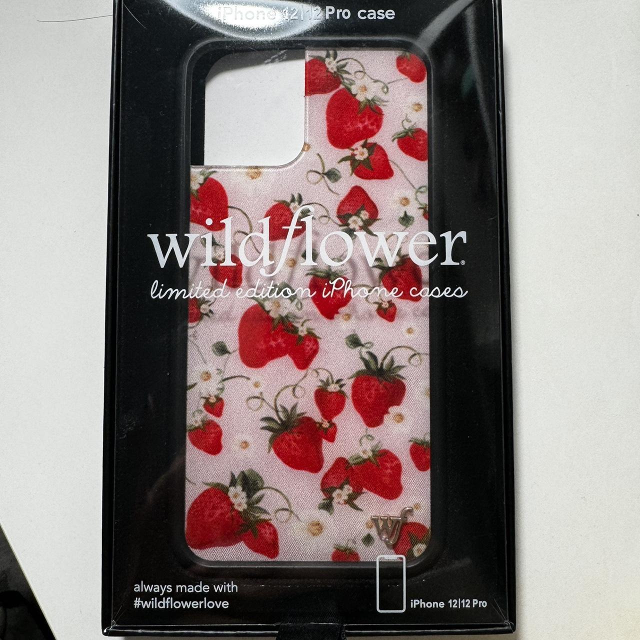 - Wildflower Strawberry Fields - IPhone 12/12 Pro... - Depop