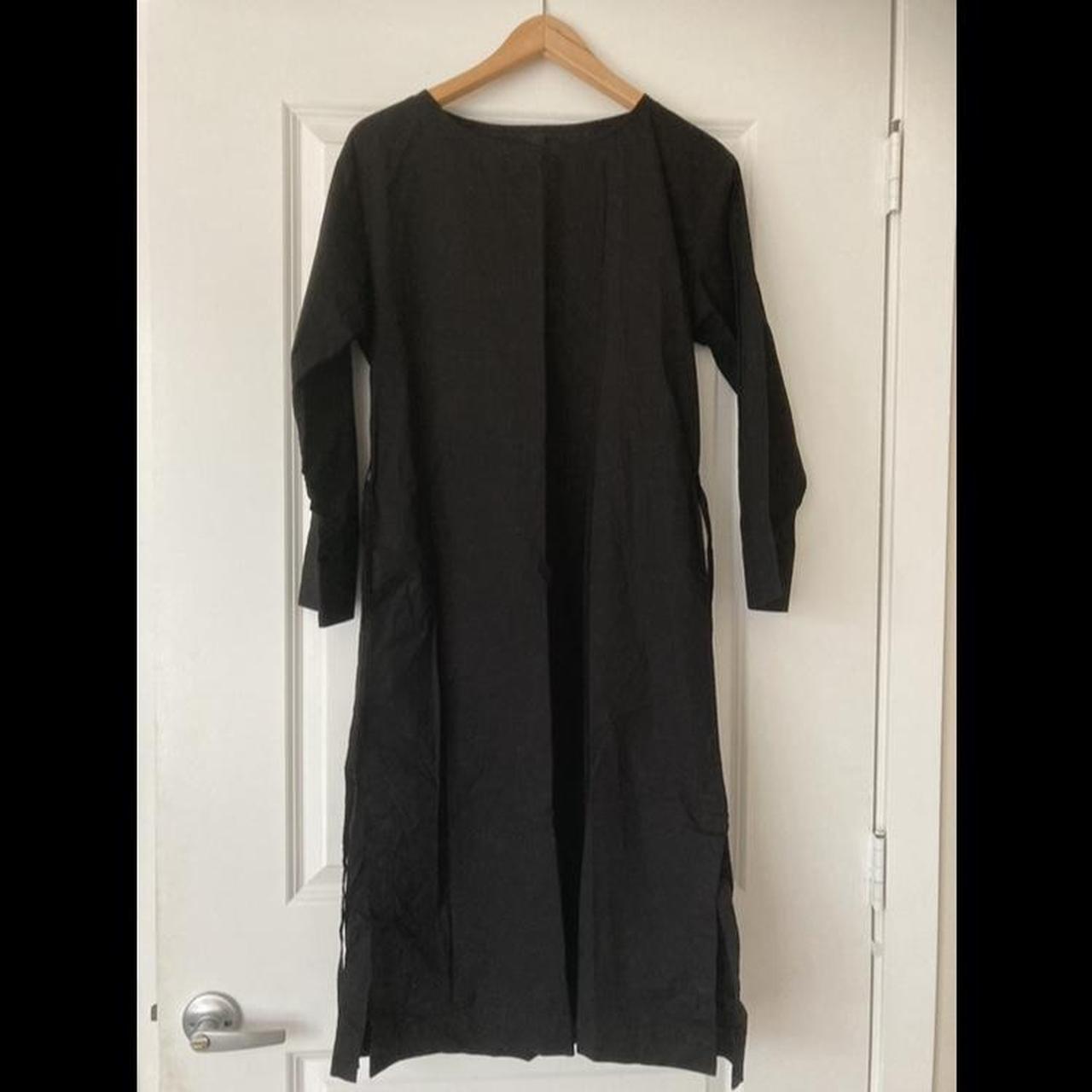 Kowtow black dress XS but could also fit a... - Depop