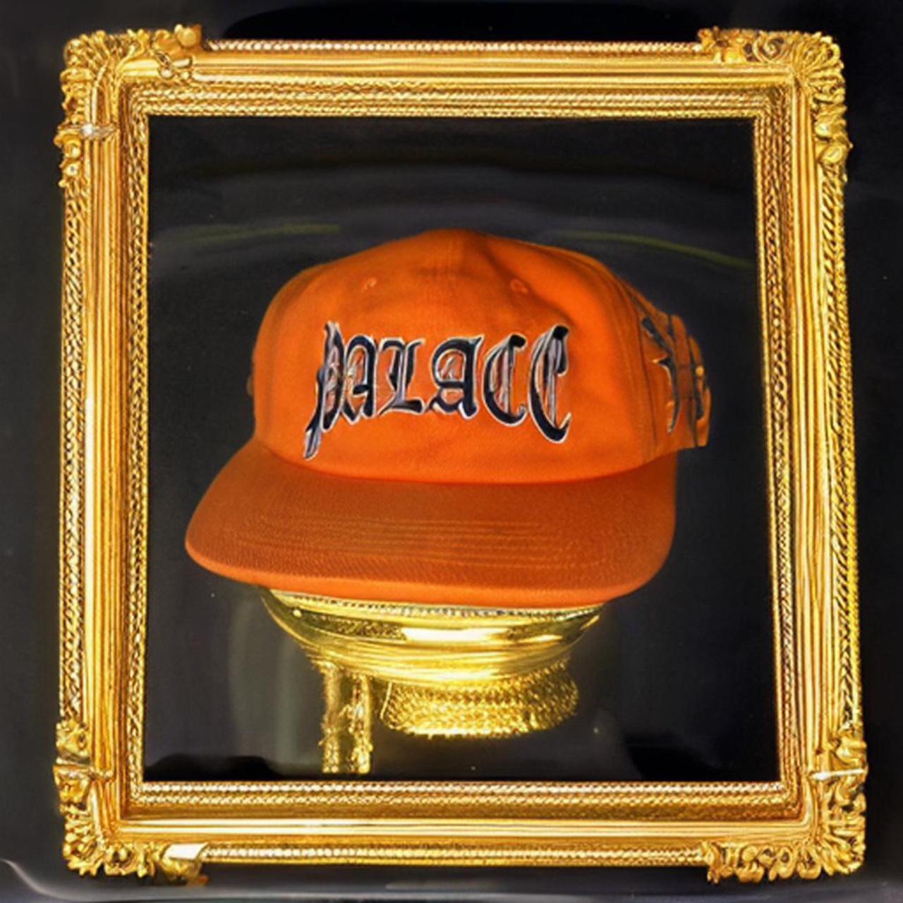 Palace Labyrinth PAL Hat in orange , purchased from... - Depop