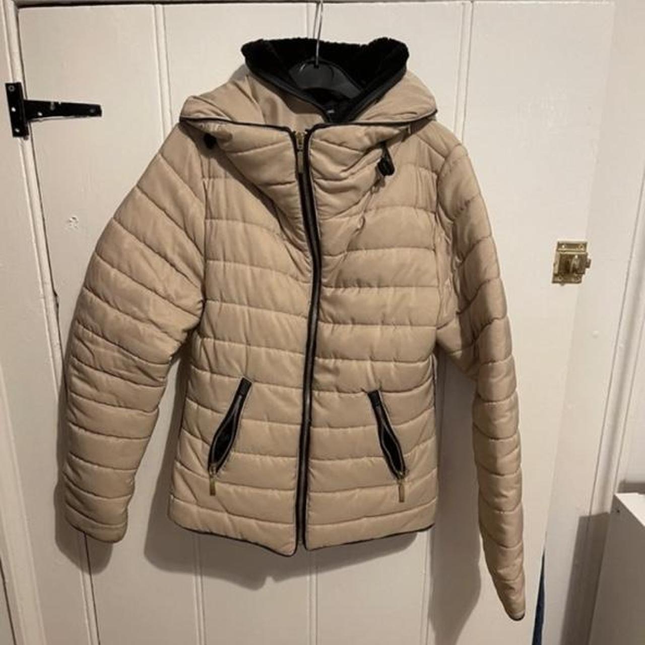 Stone puffer jacket Only worn a few times Really... - Depop