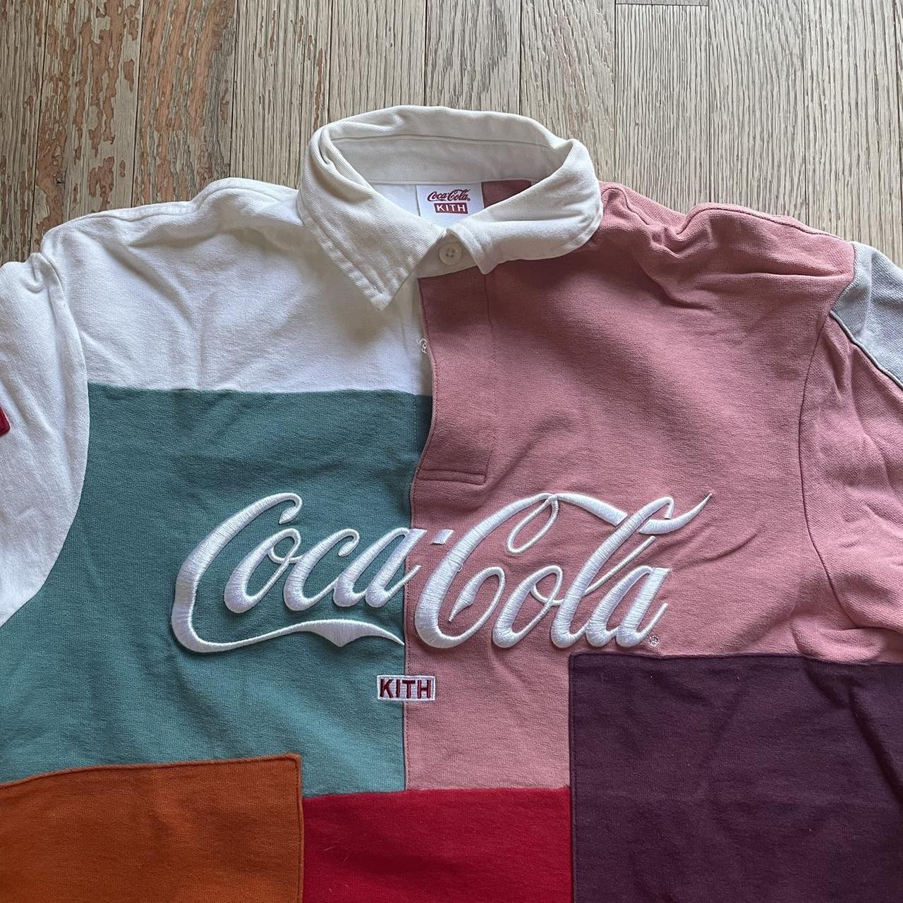 スウェット Supreme KITH X COCA-COLA COLORBLOCK RUGBY xxl の通販 by