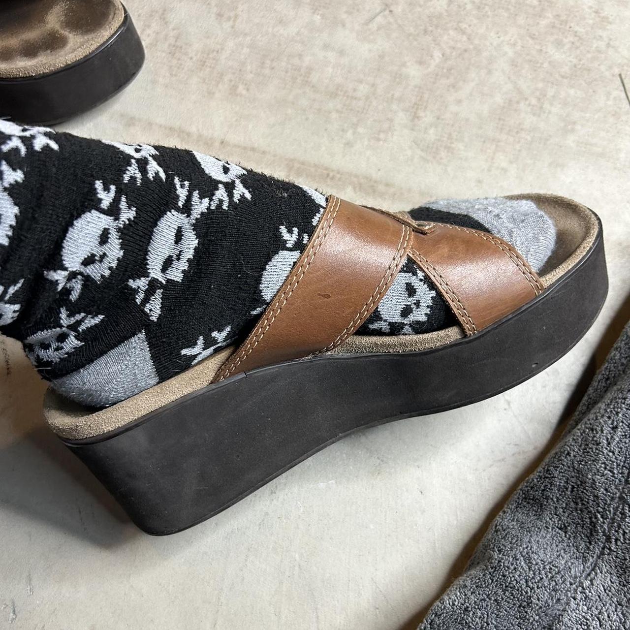【Ameri VINTAGE】CROOKED HOLE SANDAL CROOKED HOLE SANDAL