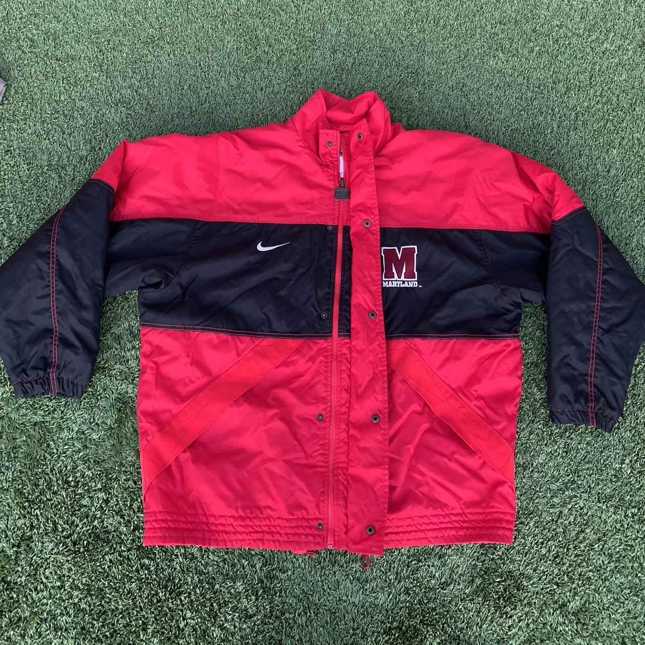 Vintage 1996 Maryland Terrapins Nike Winter Coat XL...