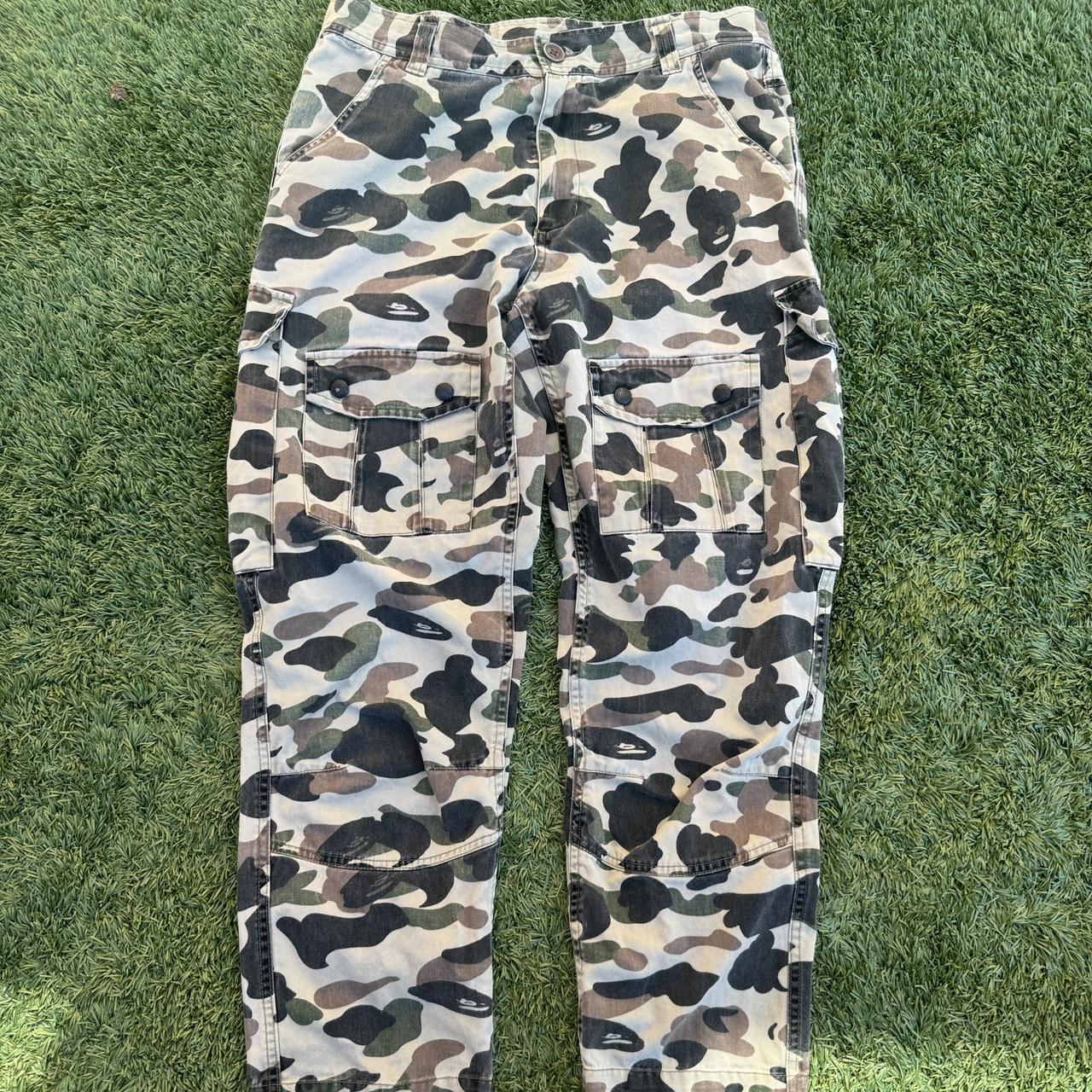 Bape camo pants size large Excellent condition