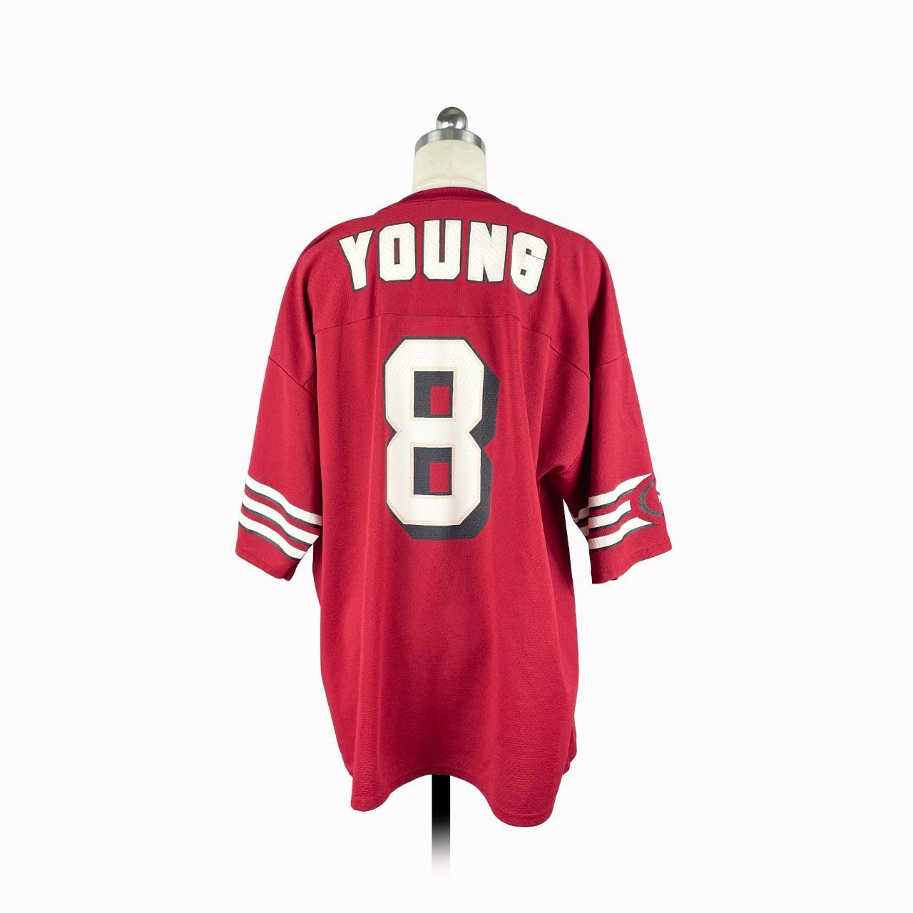 Official NFL San Francisco 49ers Red Jersey Youth - Depop