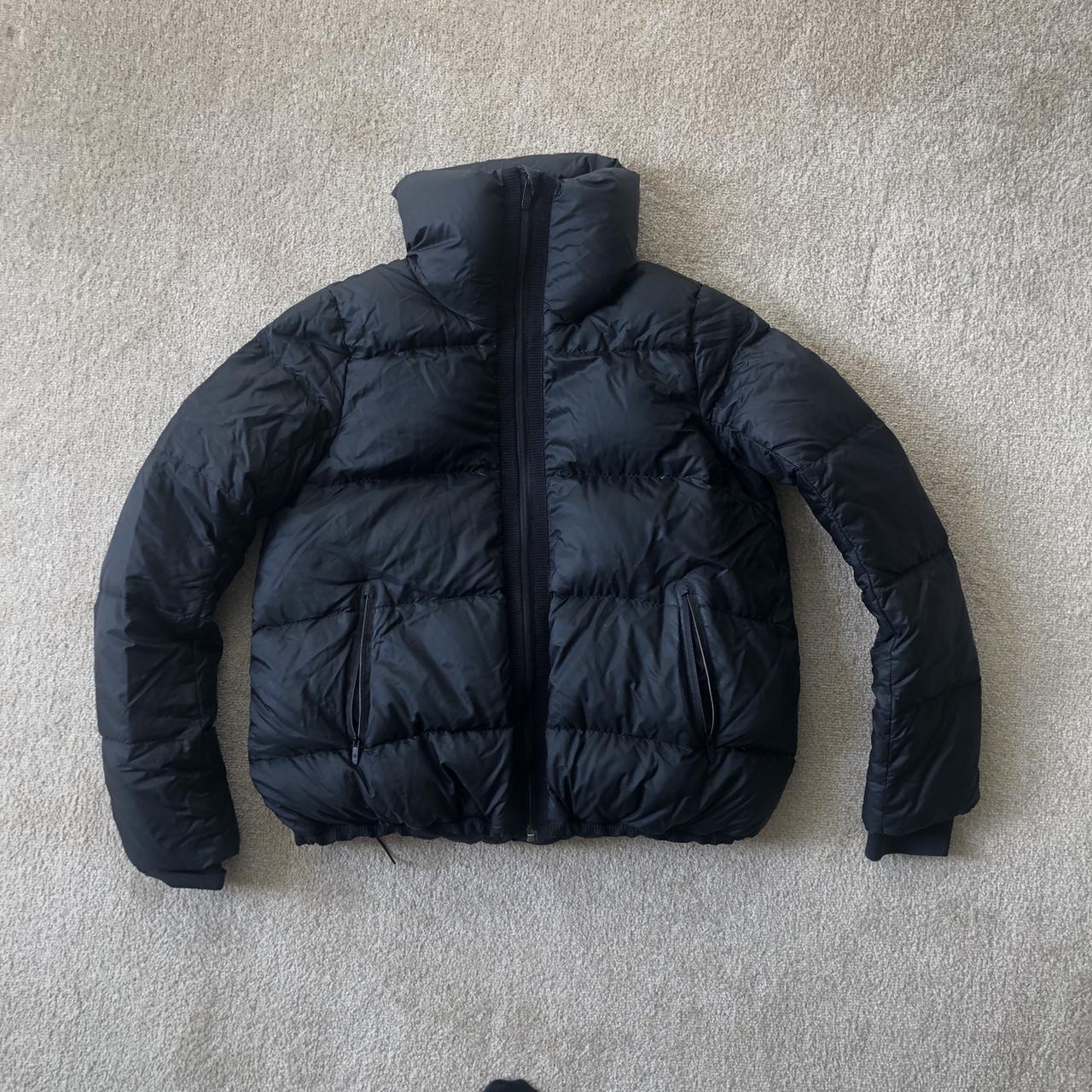 Lululemon black down puffer jacket with adjustable... - Depop