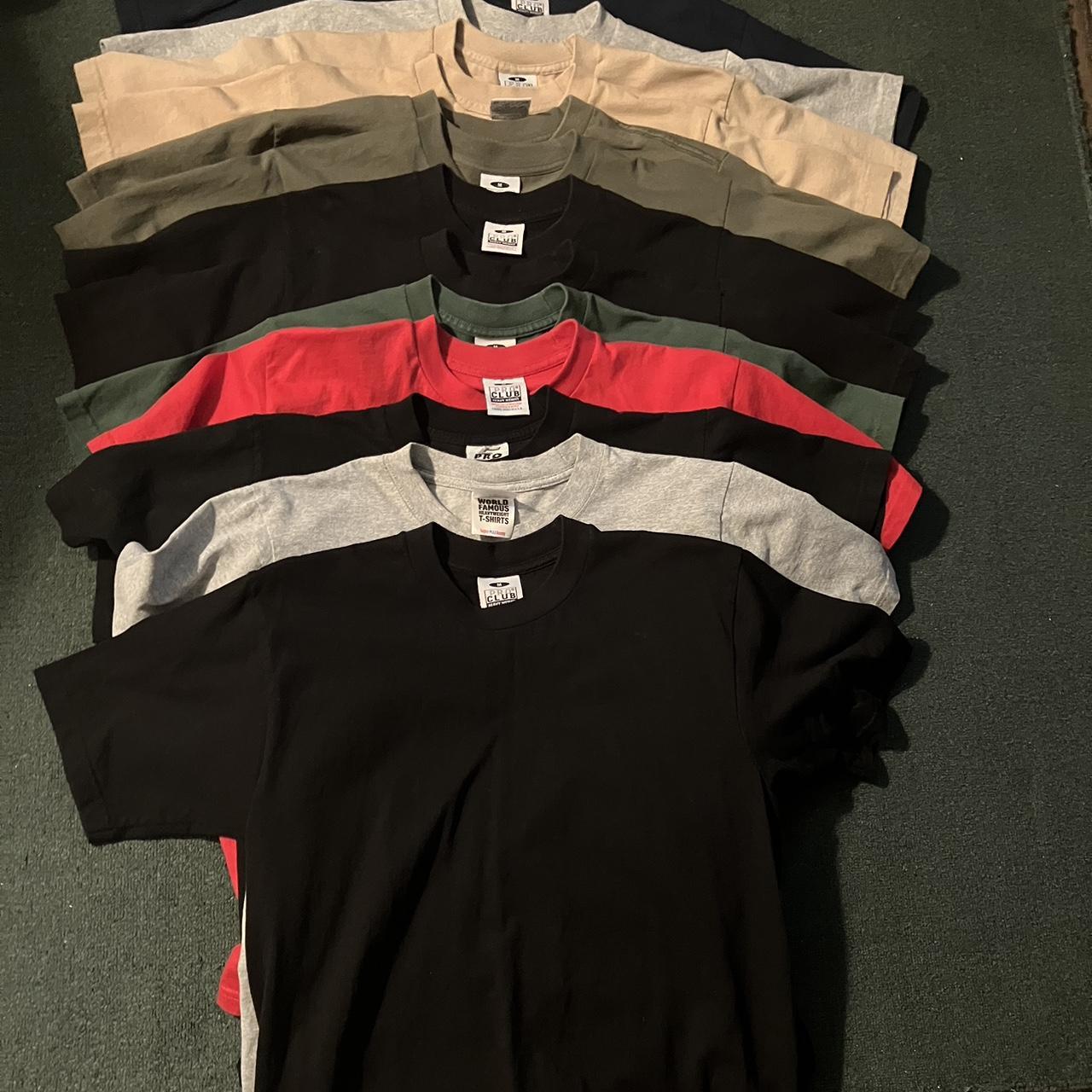 Proclub Heavyweight Shirts All are size medium 13... - Depop