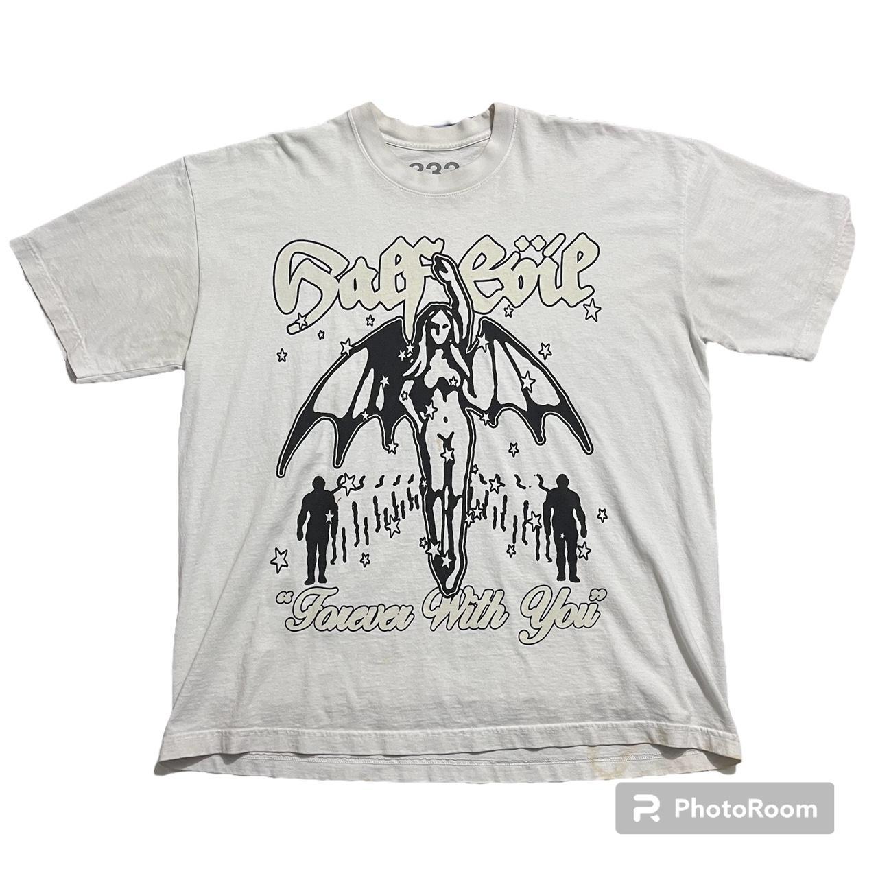 Half Evil Angel UV T-Shirt Length: 31 in. P2P: 25 | Depop Half Evil Angel UV T-Shirt Length: 31 in. P2P: 25 | Depop