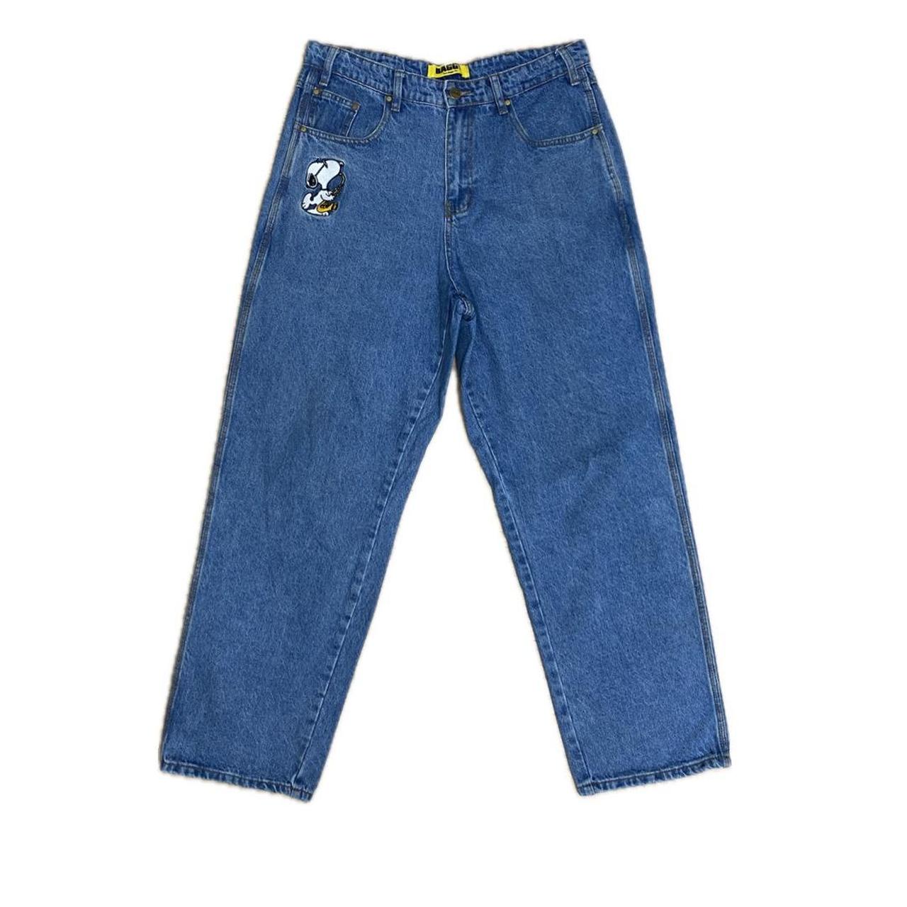 Butter Goods Snoopy Jeans Indigo blue size... Depop