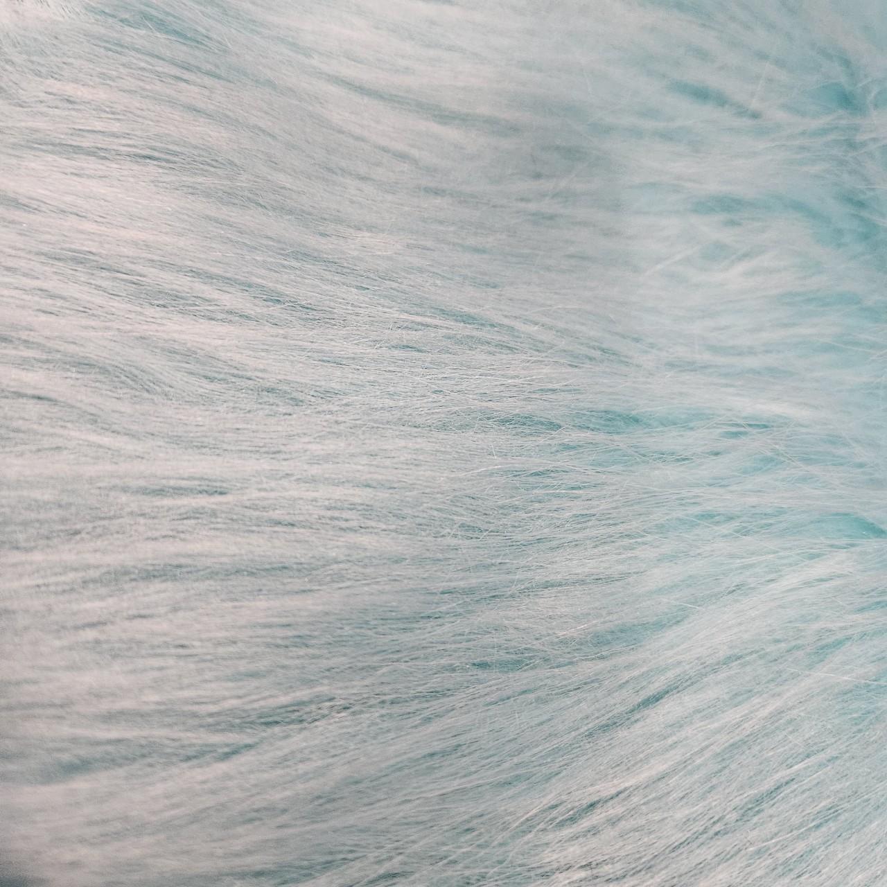 Light Blue Fuzzy Leg Warmers 💙 Never worn!... Depop