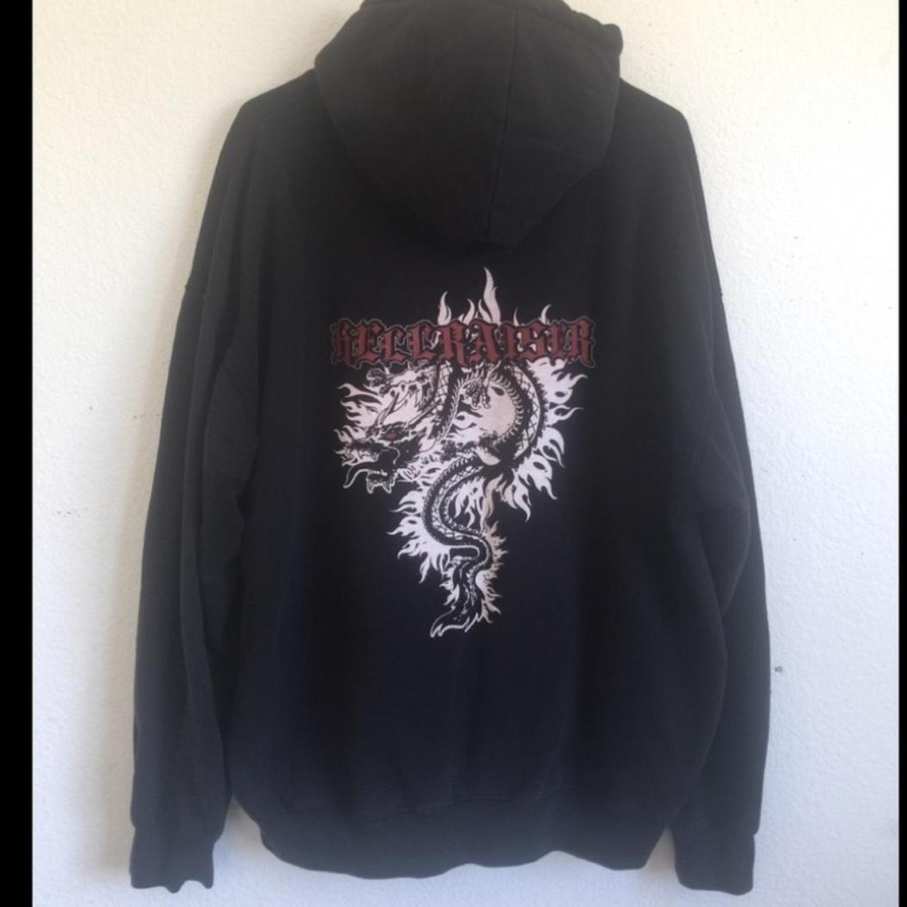 Looking for brandy Melville hellraiser hoodie in... Depop