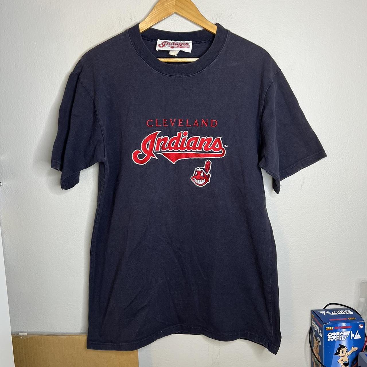 Vintage Cleveland Baseball Navy T shirt