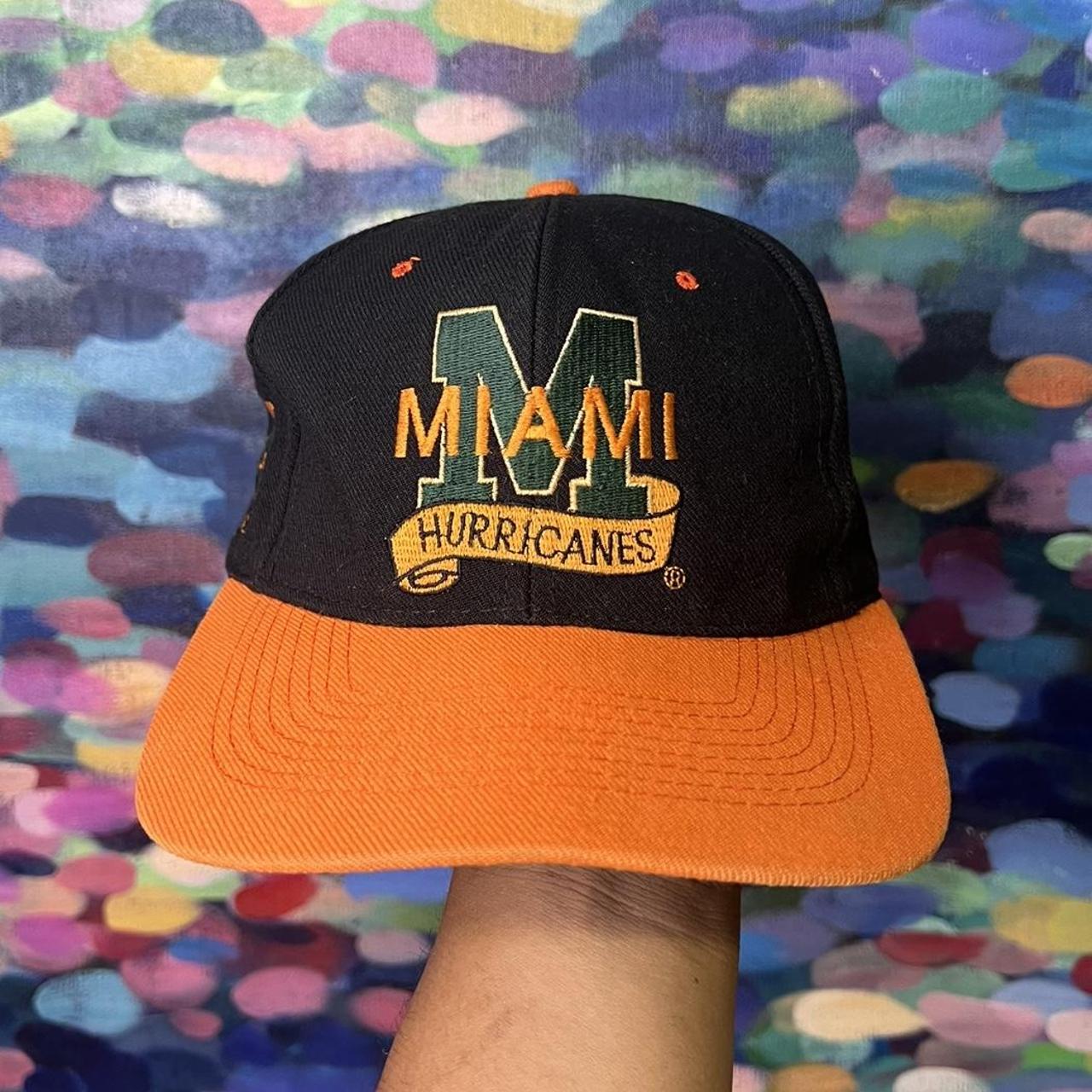 Vintage University of Miami Hurricanes Football - Depop