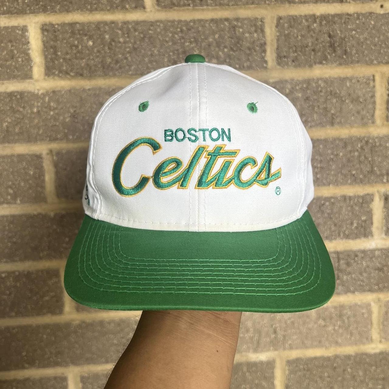 Vintage 1990s NBA Boston Celtics Script Sports Specialties Wool Snapba