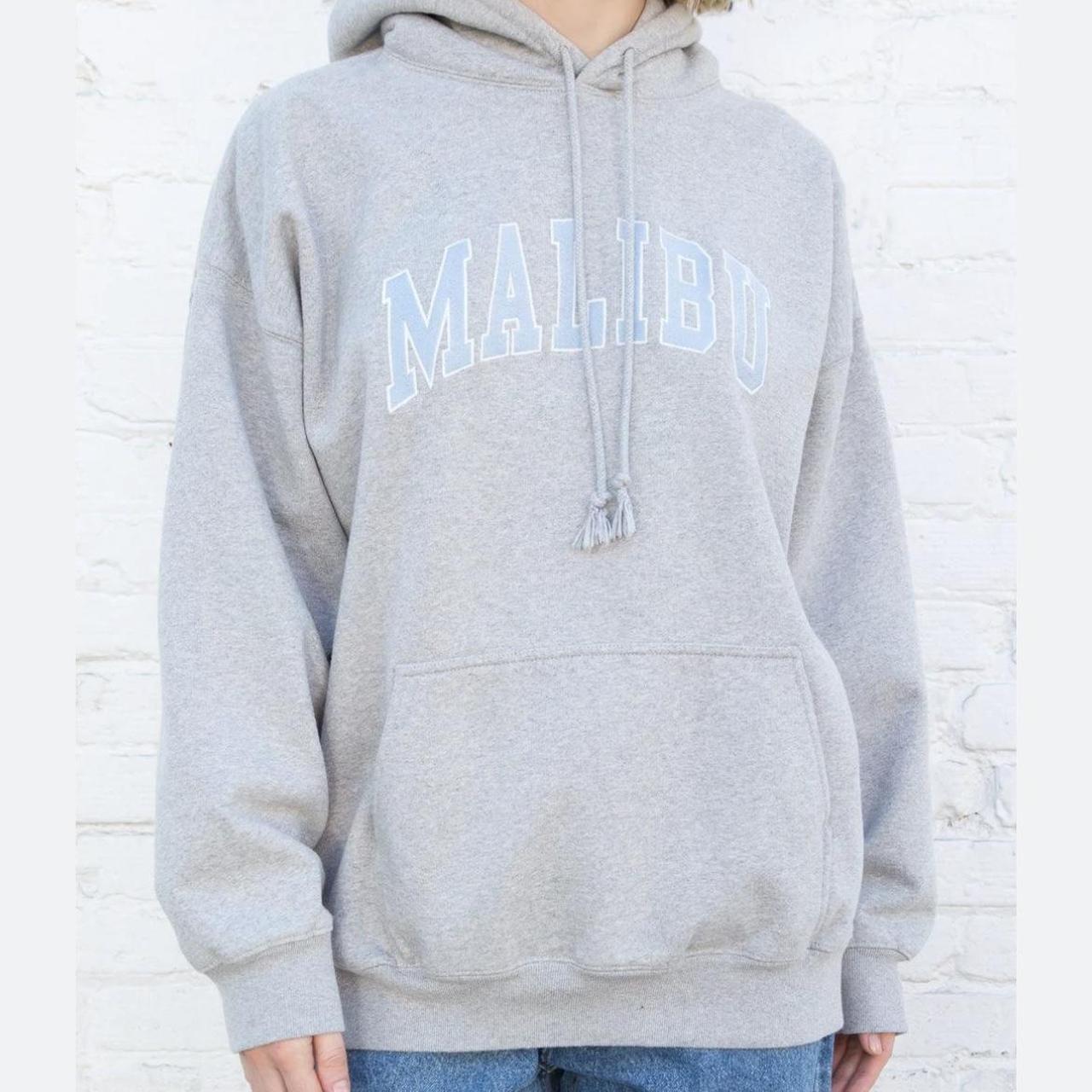 Brandy Melville Christy Malibu Hoodie One size fits... - Depop