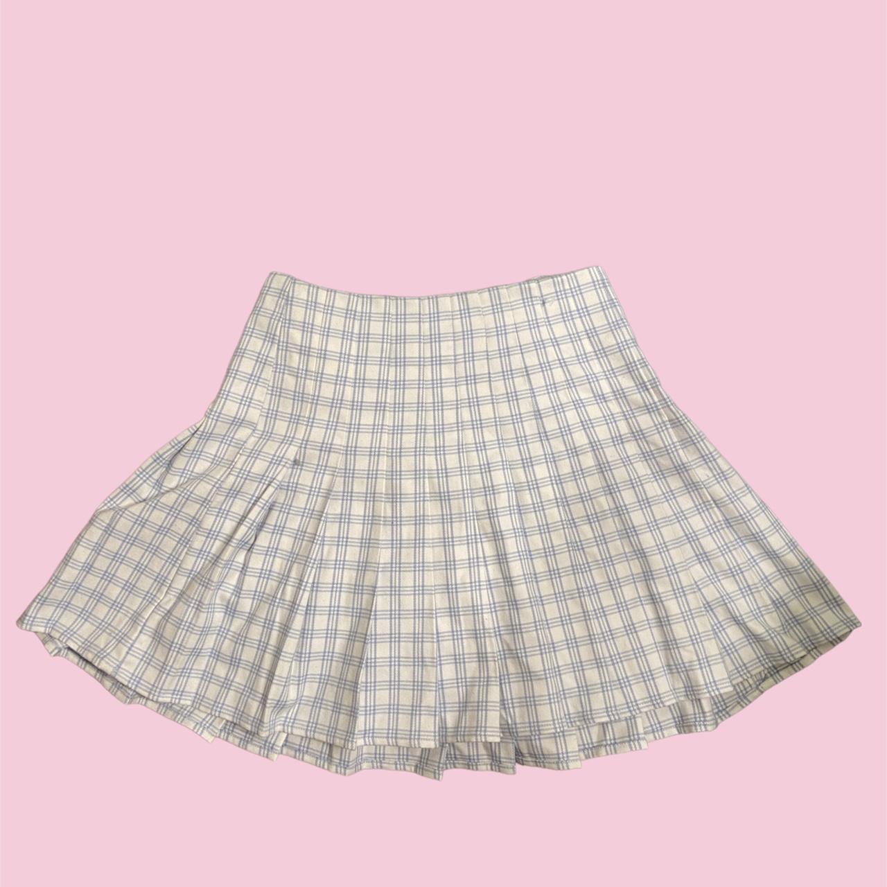 Brandy Melville plaid pleaded skirt! (with tags but... Depop