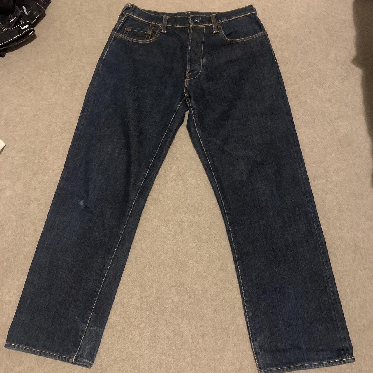 Authentic 20th anniversary Evisu Jeans 32 waist... - Depop