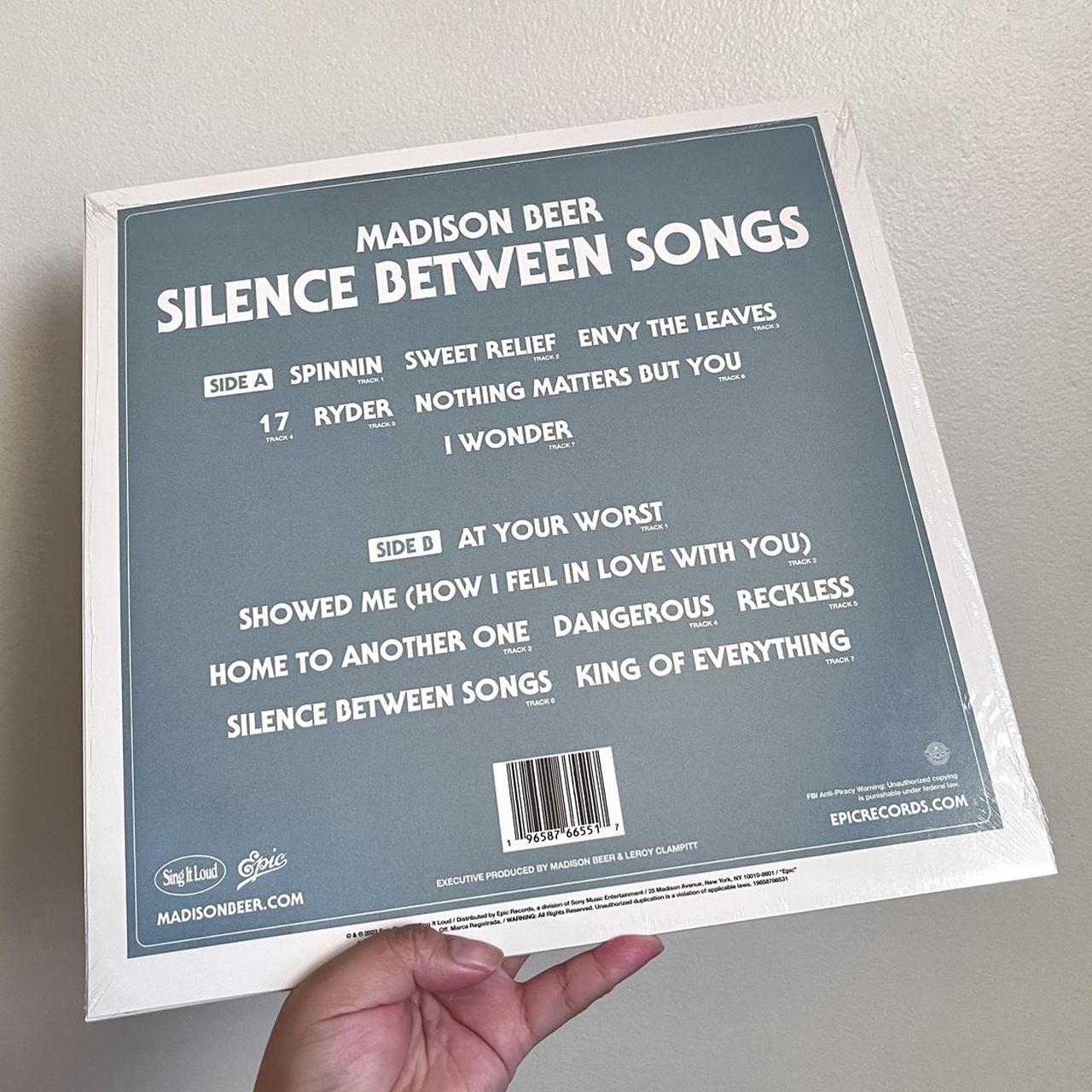 Madison Beer Silence Between Songs Vinyl Record .... - Depop