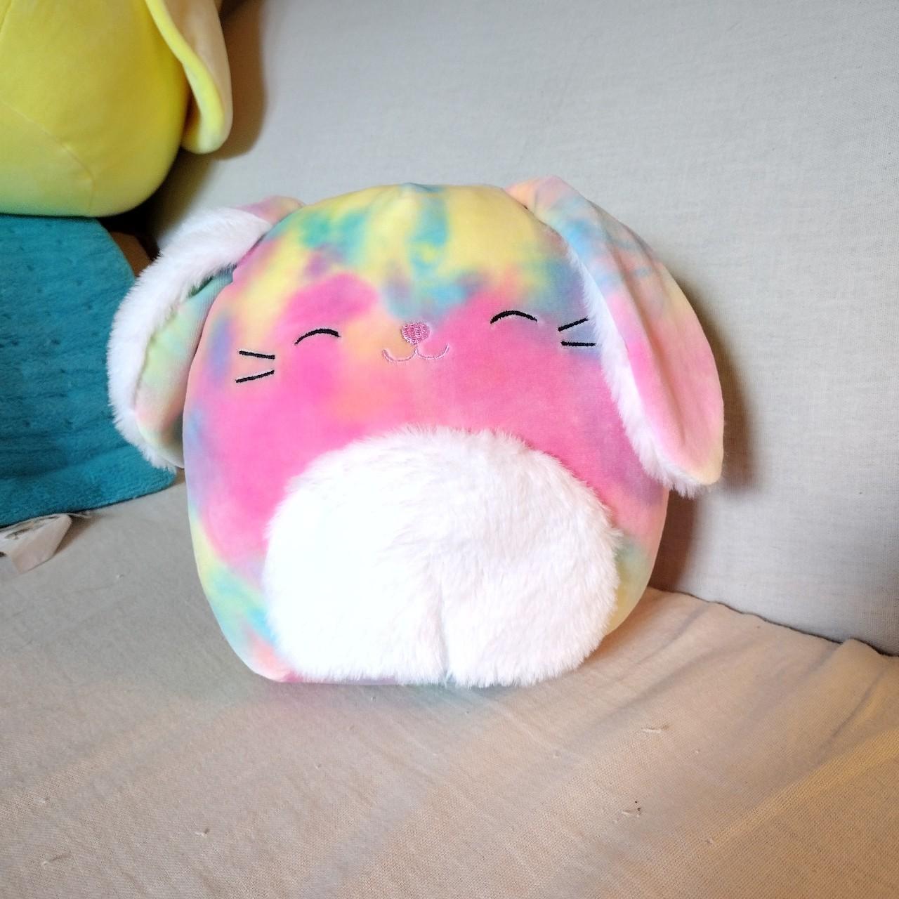 creepy cute pink bunny plush / plushie! cute for - Depop