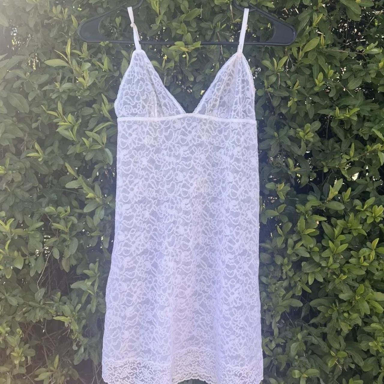 Victoria’s Secret white sexy lace dress , Size M