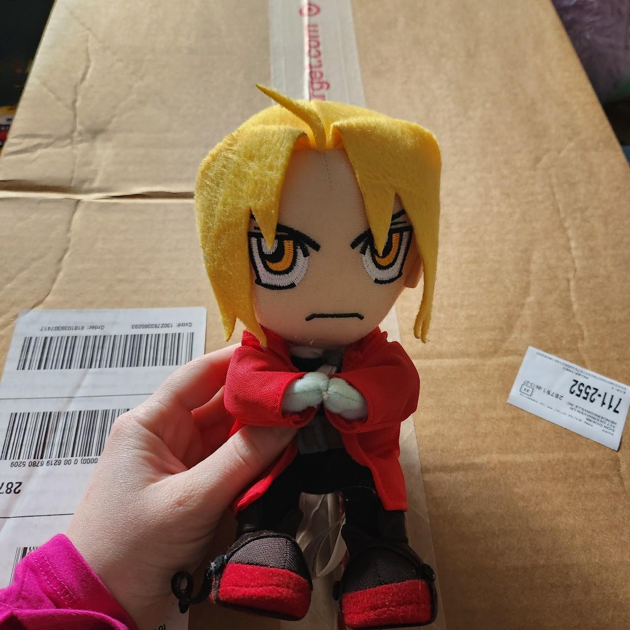 Edward elric Fullmetal Alchemist plushie Depop