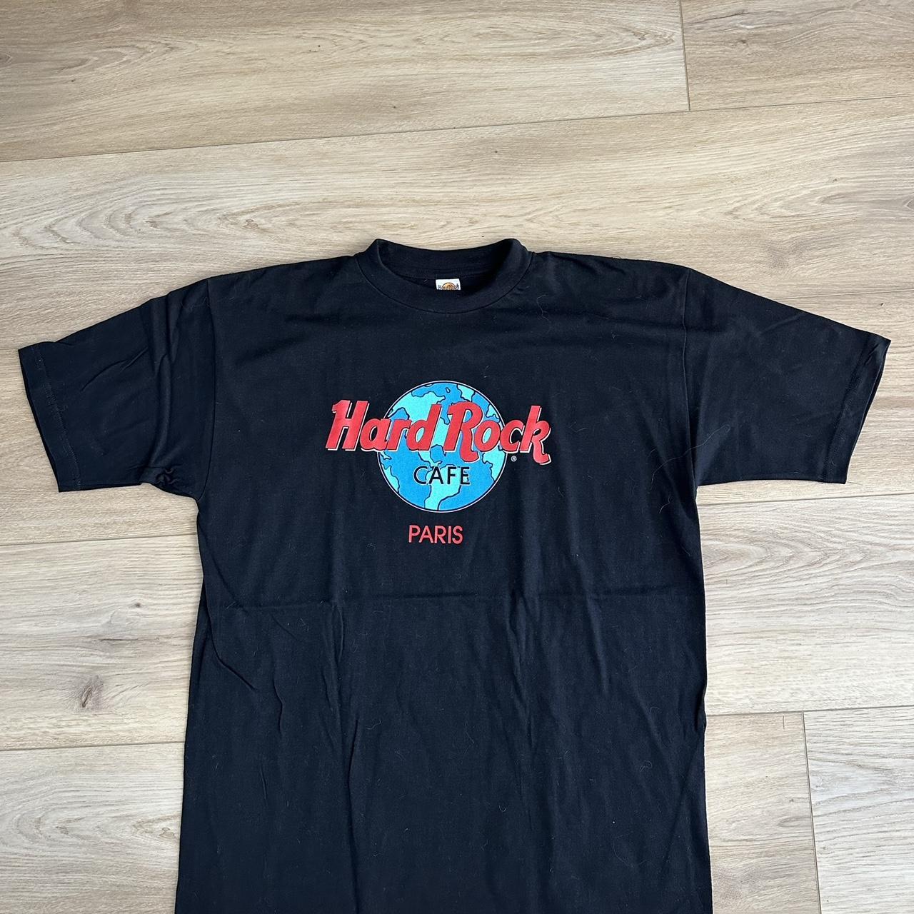 Hard Rock Cafe Men's Black T-shirt | Depop