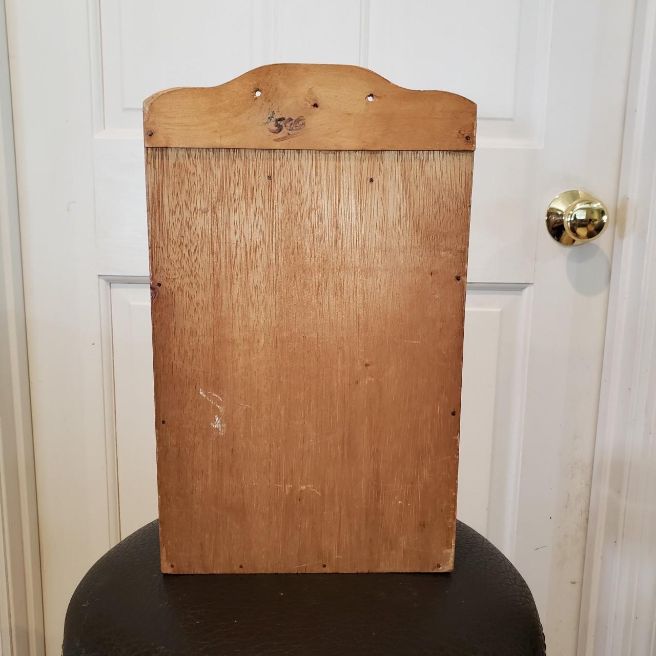 Vintage Cottagecore Sewing Box Wooden Sewing Notions... Depop