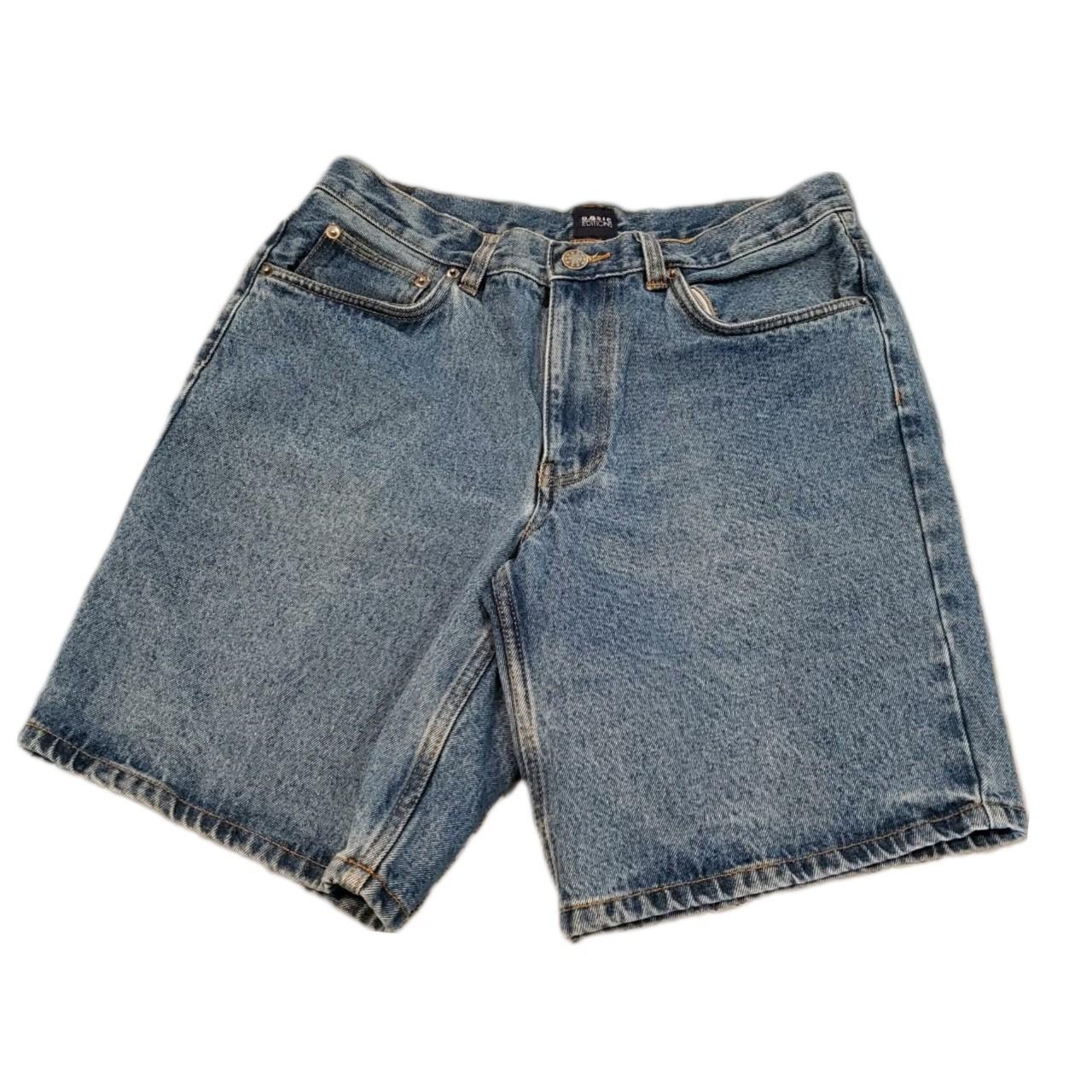 Basic Editions Men's Blue Shorts Depop