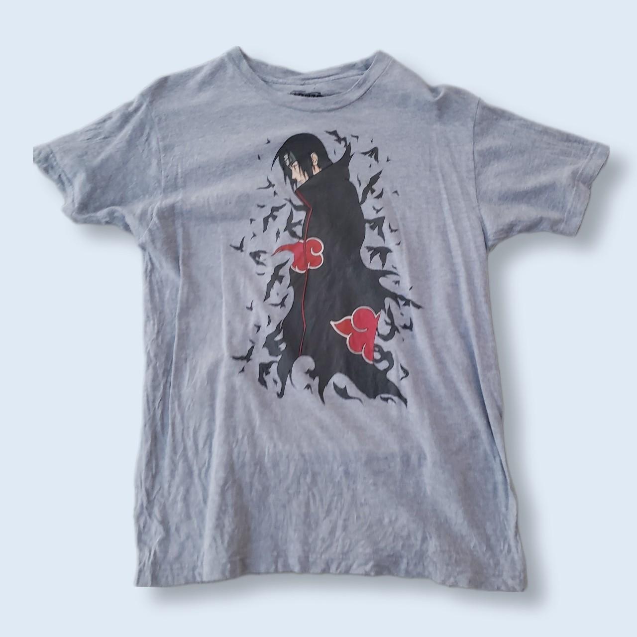 Naruto Itachi Grey T-Shirt