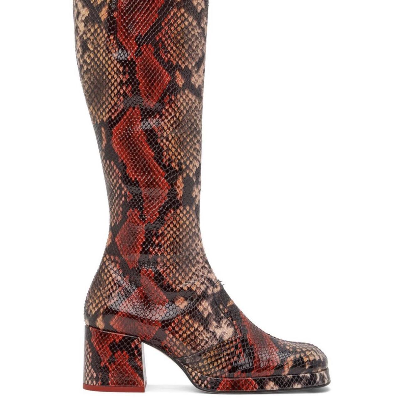 Miista clearance red boots