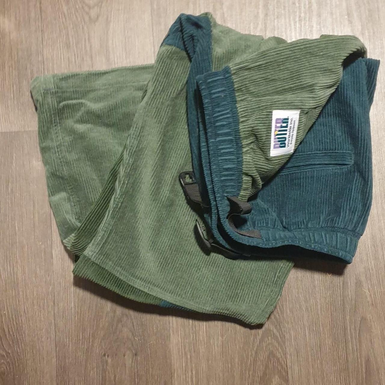 Butter Goods patchwork corduroy pants in colour... Depop