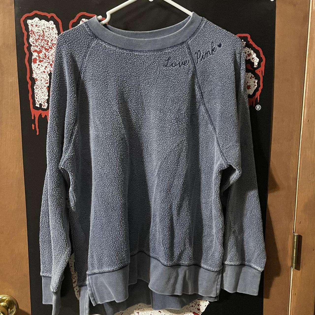 Victoria's Secret Women's Blue Jumper | Depop