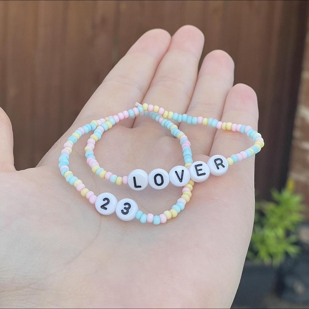 Beaded Taylor Swift bracelets Both bracelets come... - Depop