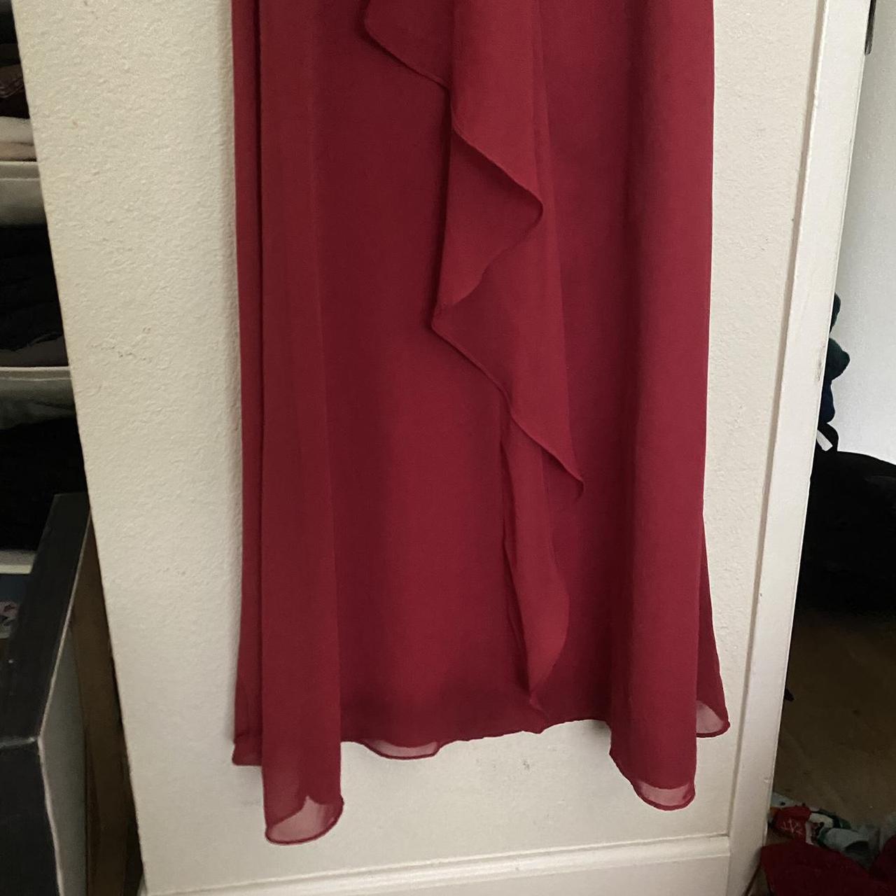 alfred angelo vintage, classic, red prom / formal - Depop