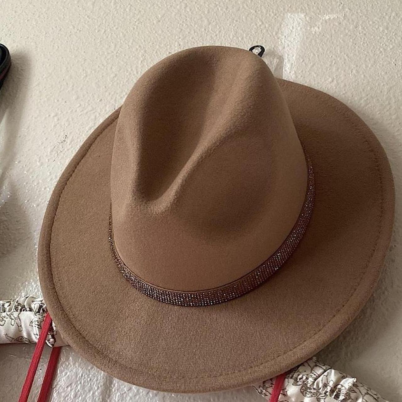 Rue21 Tan Straw Cowboy Hat