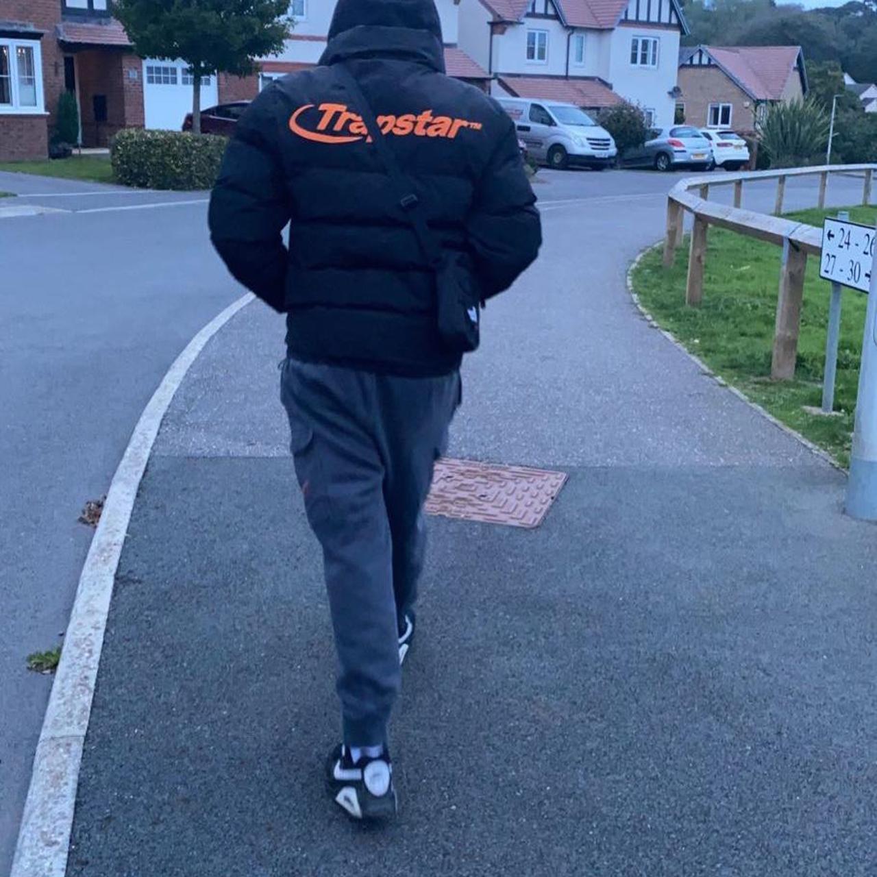 Trapstar hyperdrive jacket orange🧡 Size M ⚡️ Feel... Depop