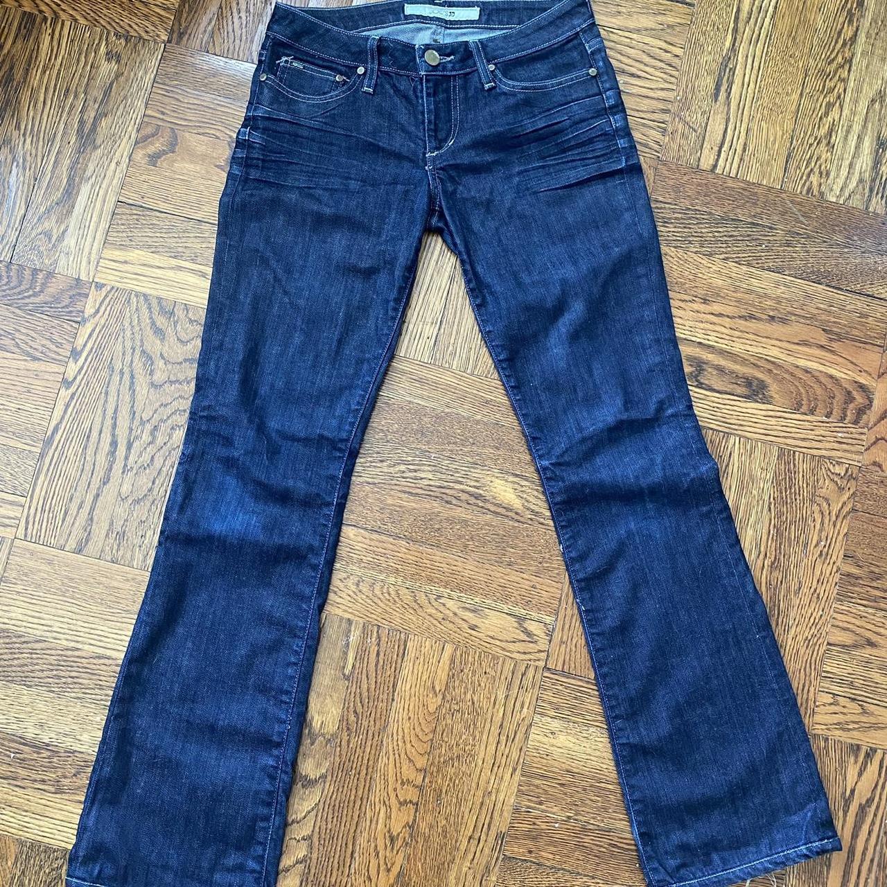 Joe's Jeans Women's Navy Jeans Depop
