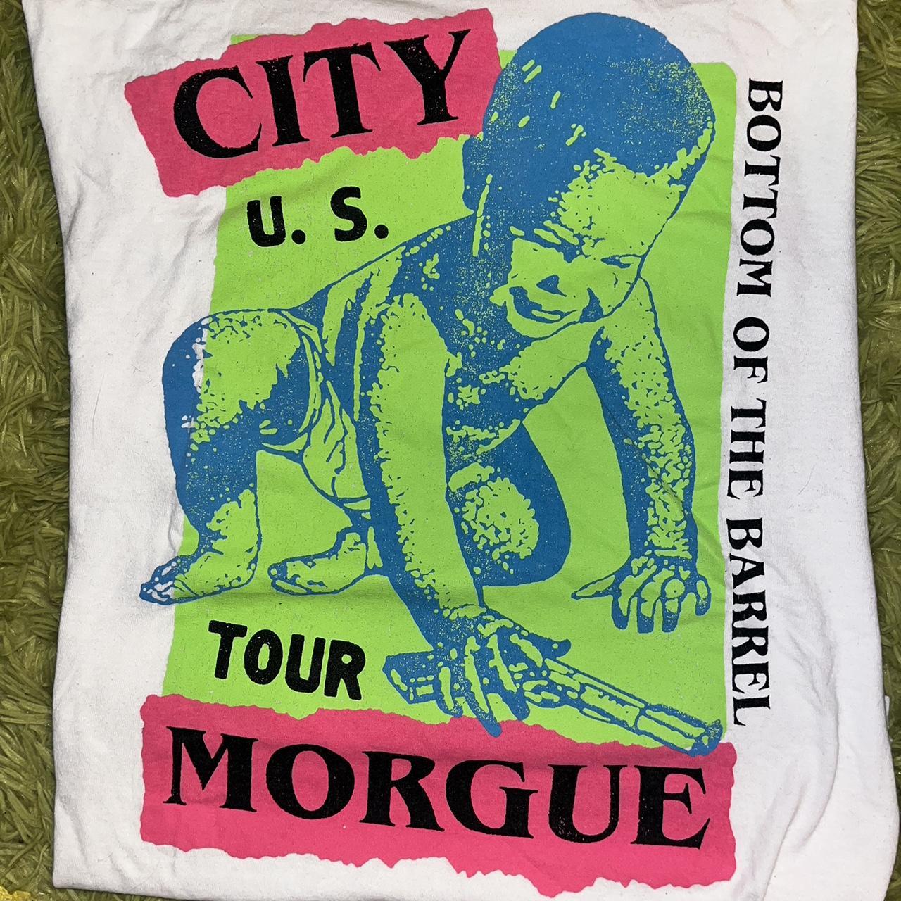 XL City Morgue Bottom of the Barrel Tour Tshirt,... - Depop