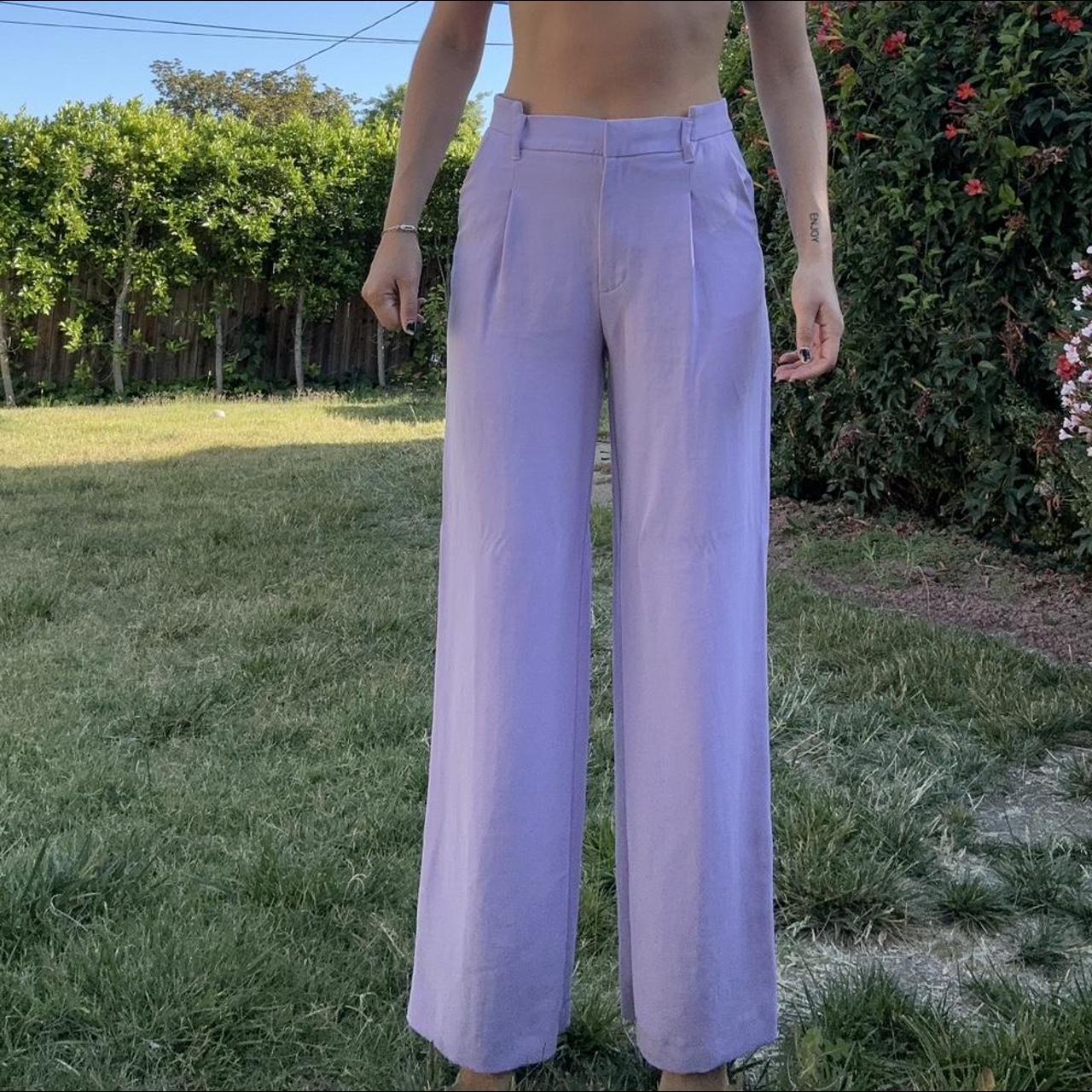 Brand new. Purple Zara trousers. Tags still on.... Depop