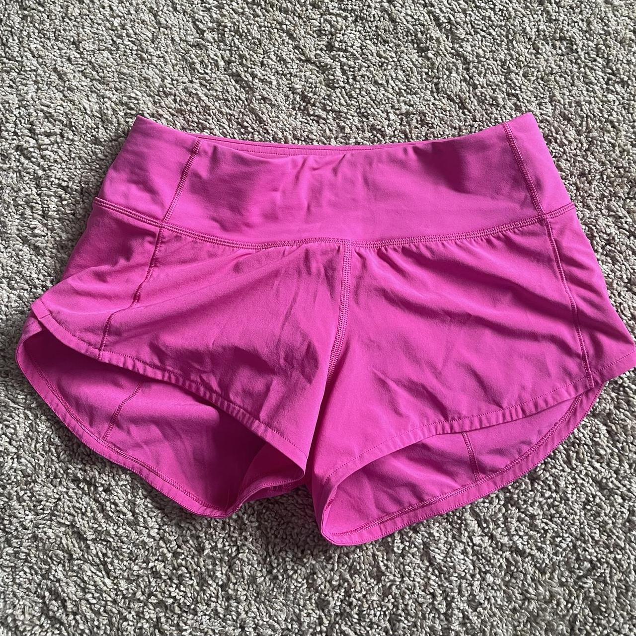 Lululemon Women's Pink Shorts | Depop