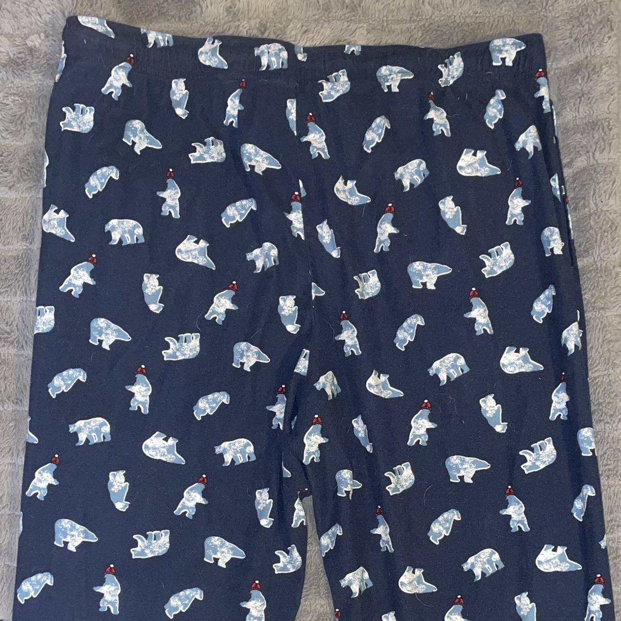 Nautica Men S Navy And Blue Pajamas Depop   P0 