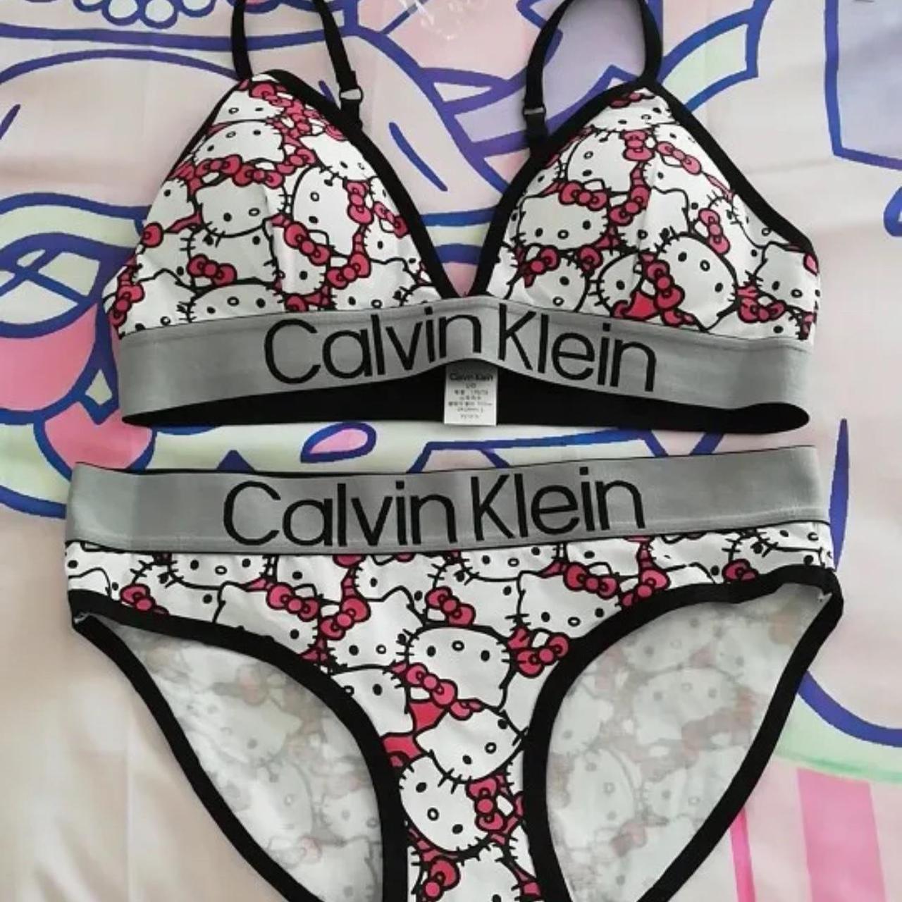 Calvin Klein hello kitty sanrio underwear set Brand - Depop