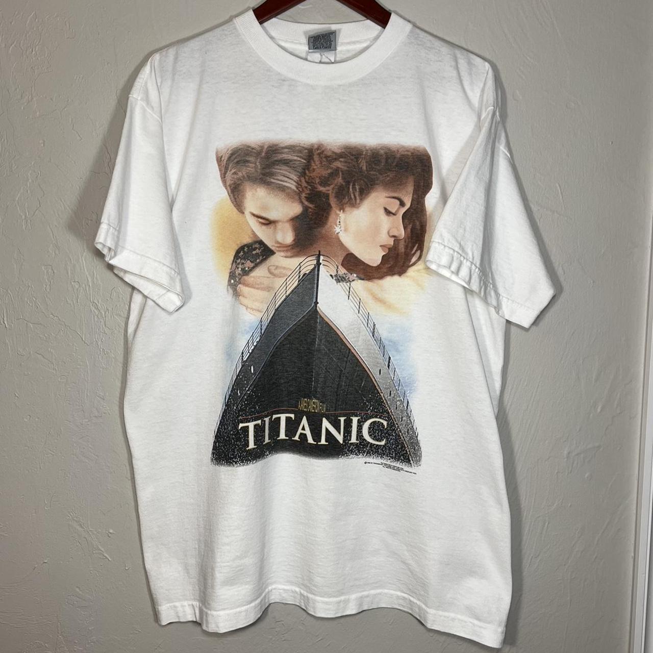 Vintage 1998 The Titanic movie promo t-shirt, Size...