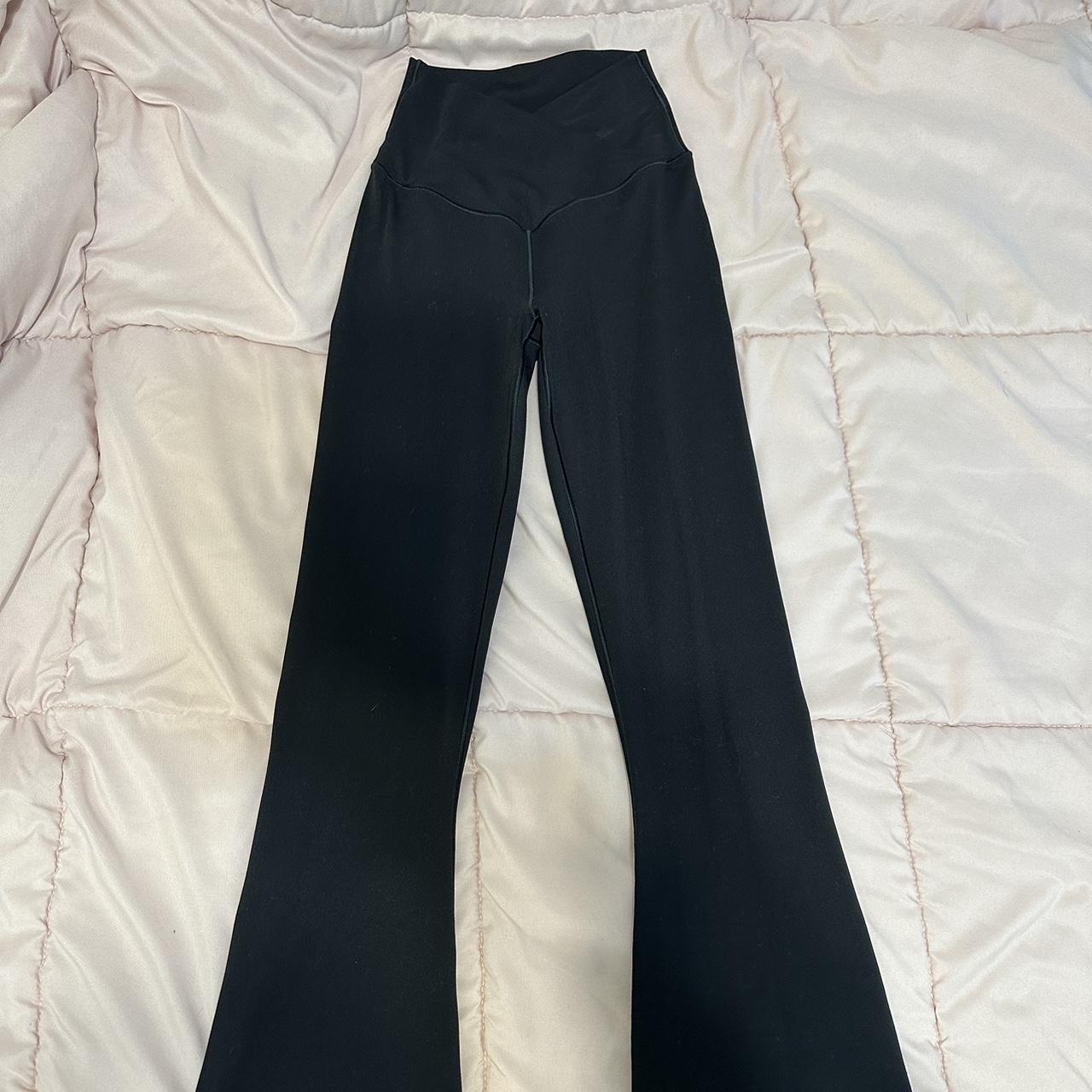 Aerie Women's Black Leggings | Depop