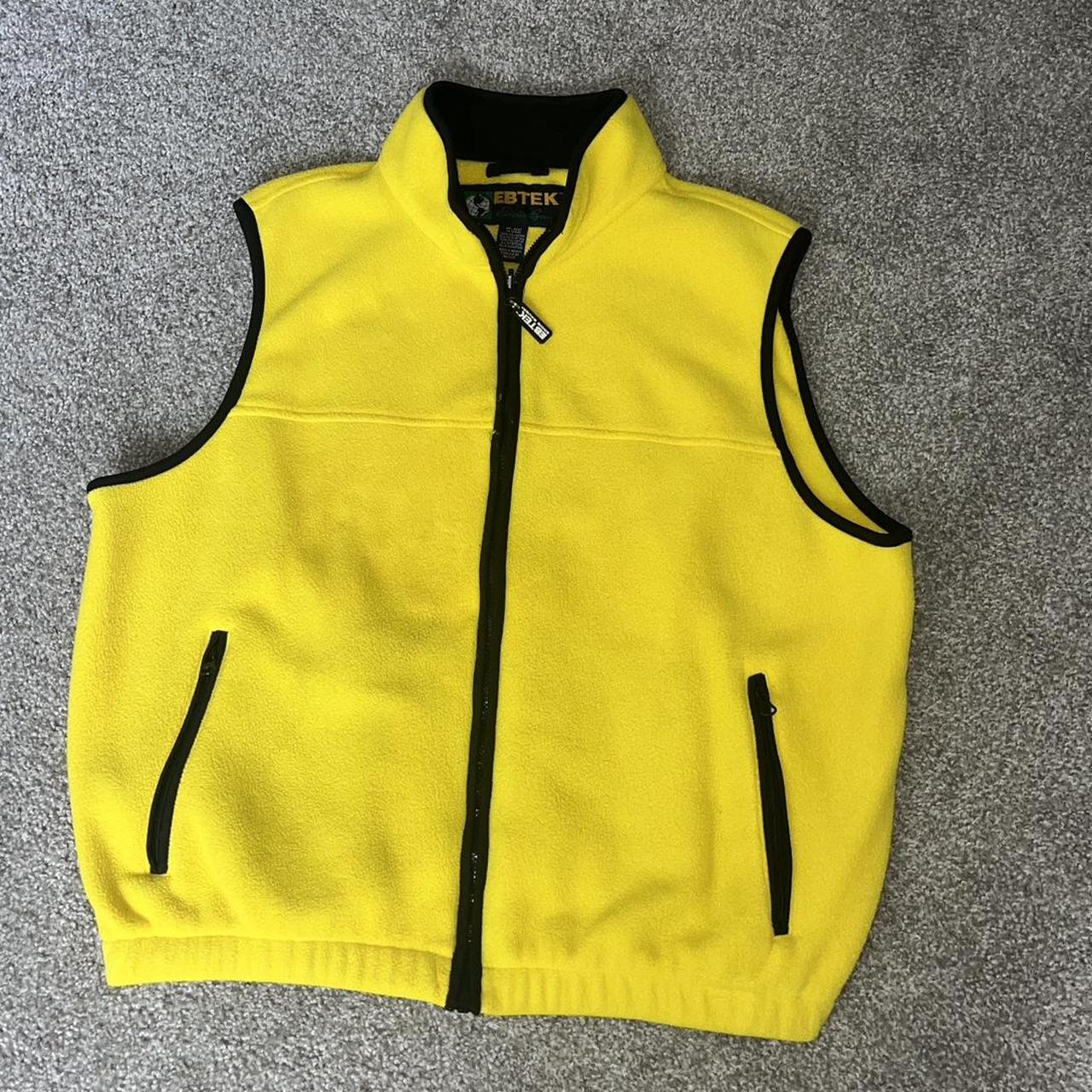 90s Eddie Bauer Ebtek Zip Up vest Size XL. Mint | Depop