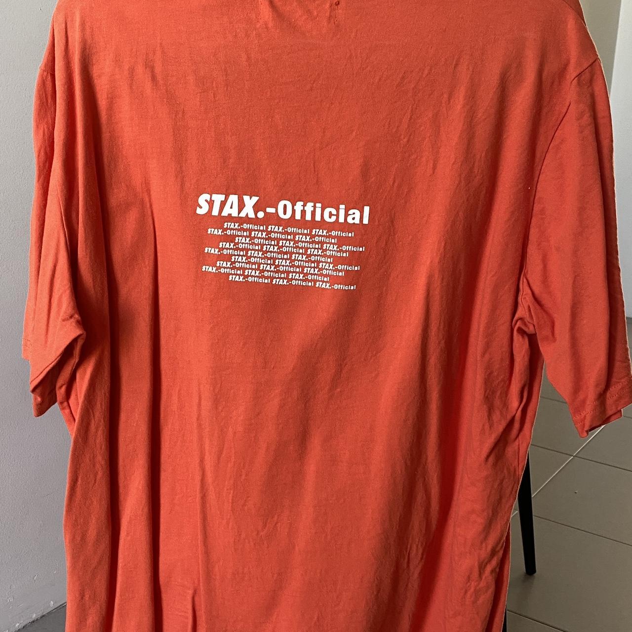 - stax t shirt - size women’s xl/mens 2xl - used —... - Depop