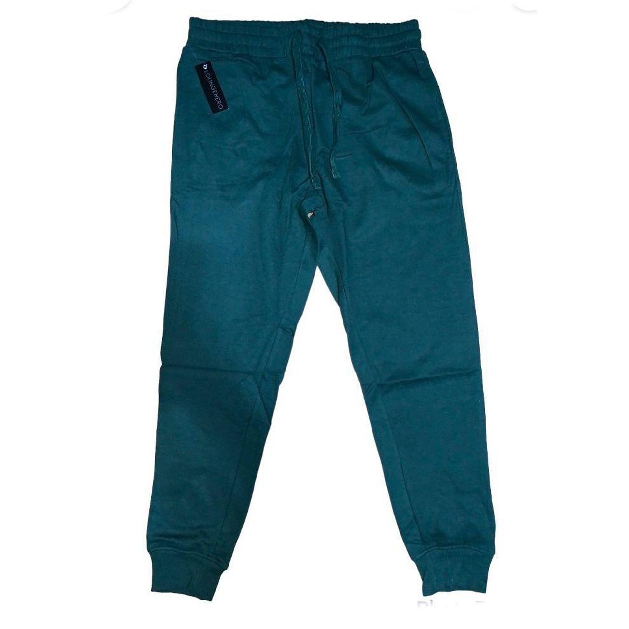 Army green joggers. Elastic waistband with... Depop