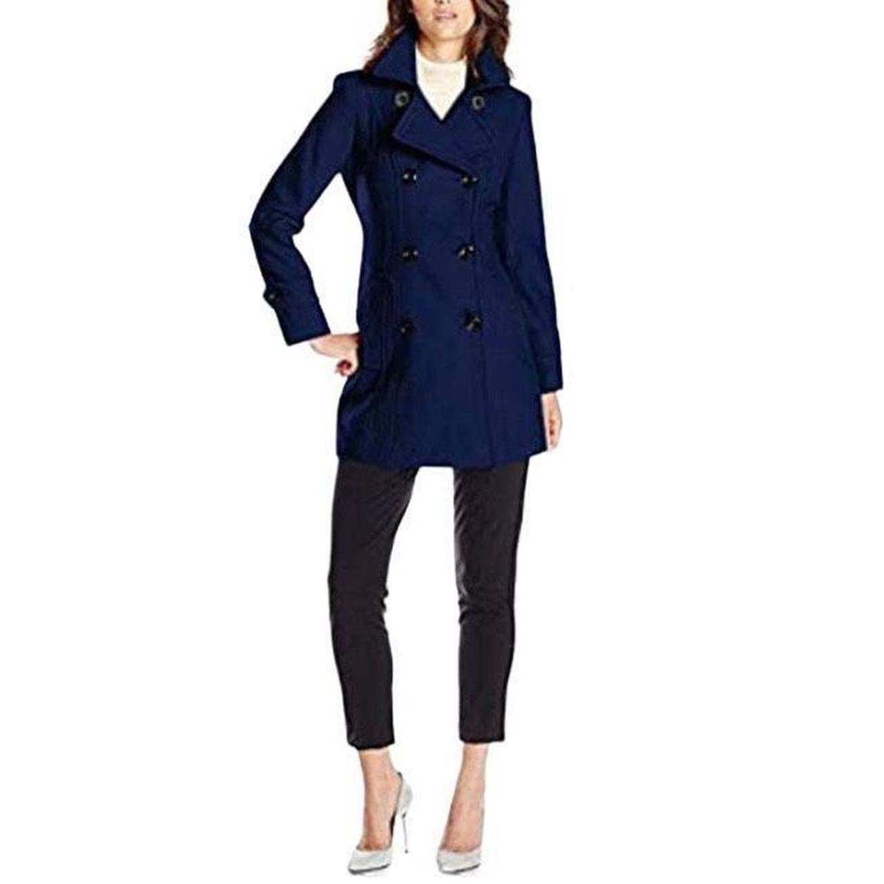 Anne klein blue on sale coat